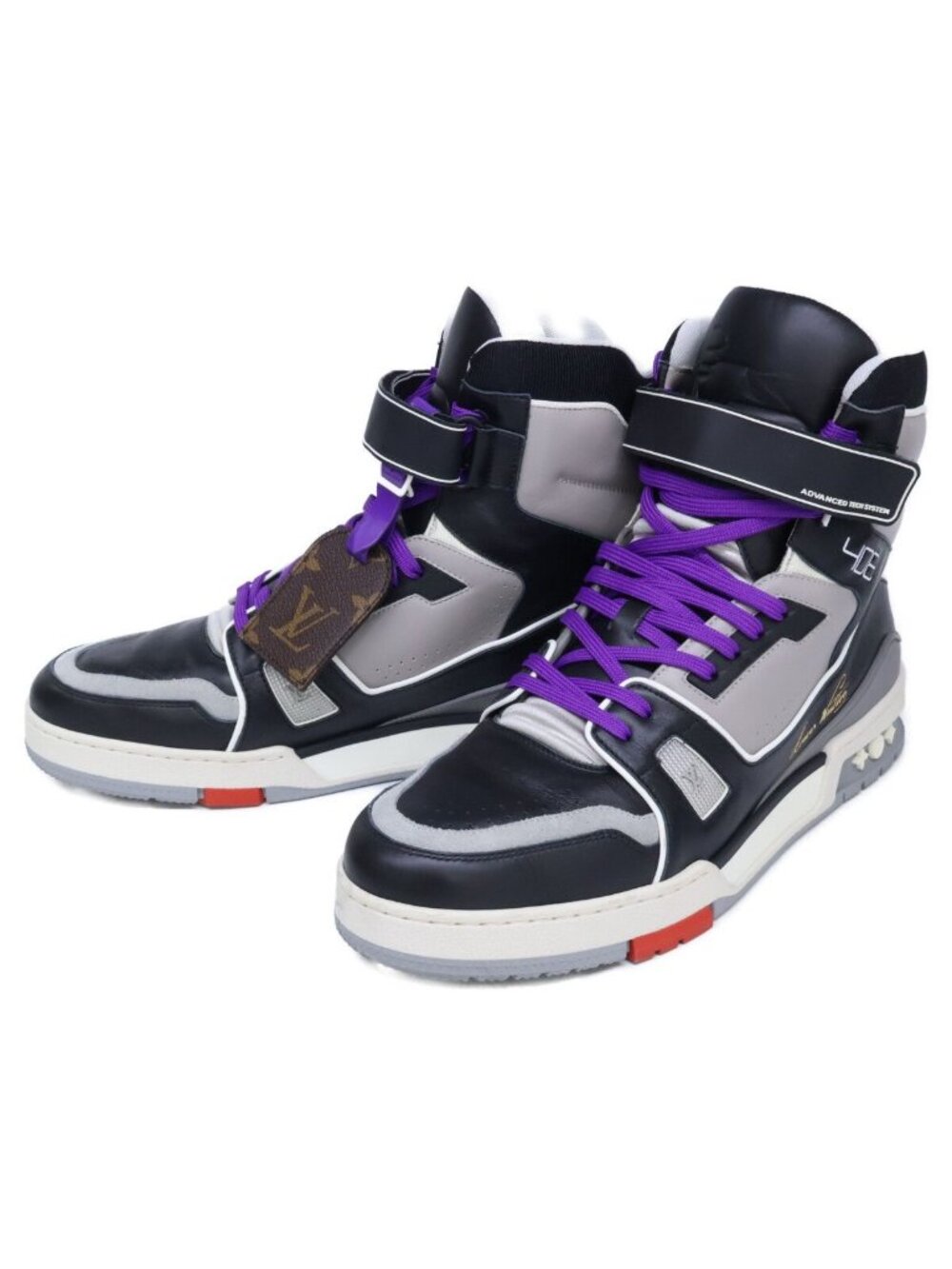 Louis Vuitton LV High Top Trainer Sneakers 9.5